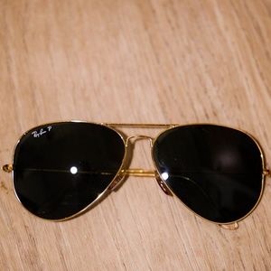 Ray Ban Polarized Aviators with Case